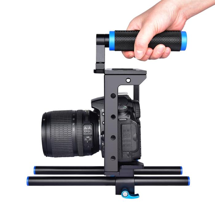 YELANGU YLG0107E fém kamera rig, cage DSLR kamerákhoz (S-DCA-1543B)-2