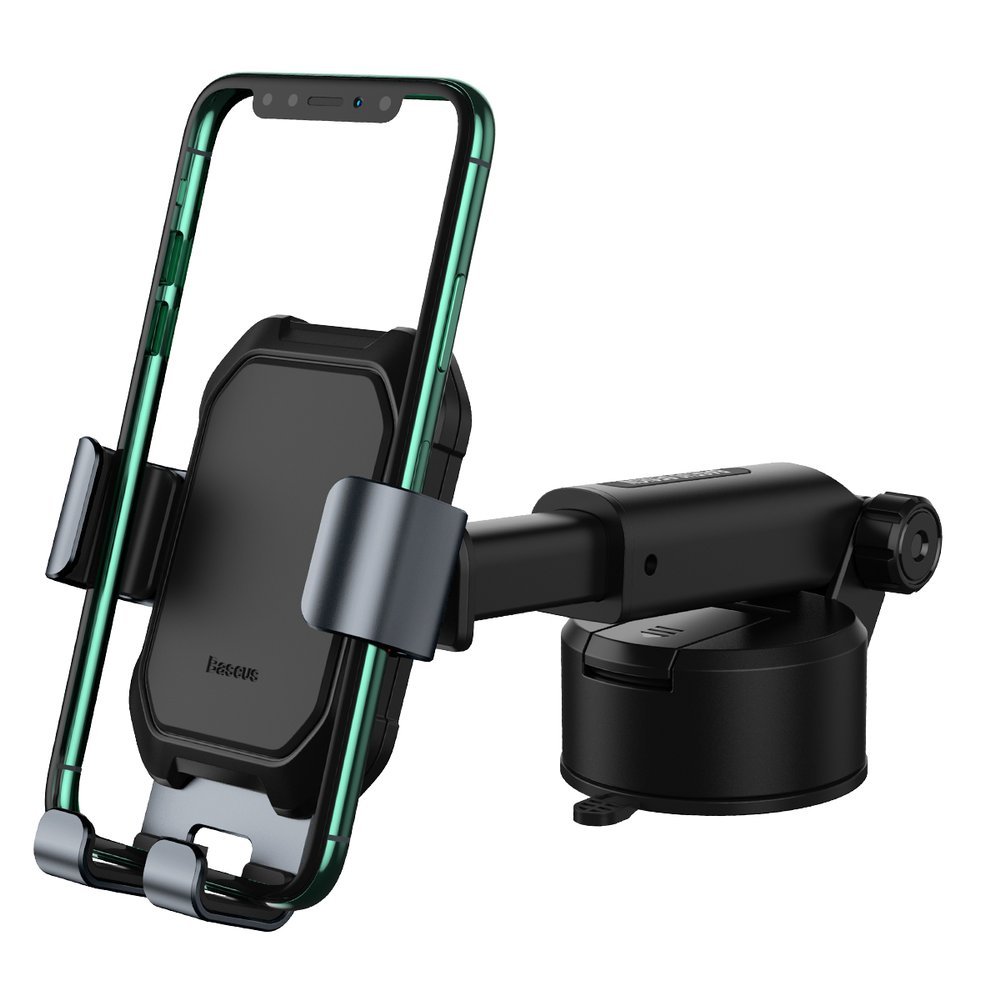 Baseus Univerzállis Gravity autós telefon tartó fekete (SUYL-TK01)-17