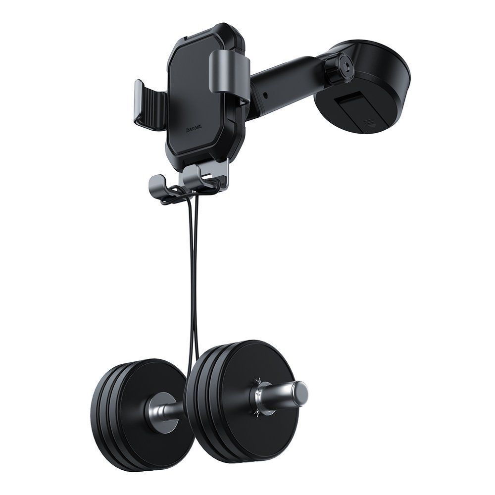 Baseus Univerzállis Gravity autós telefon tartó fekete (SUYL-TK01)-15