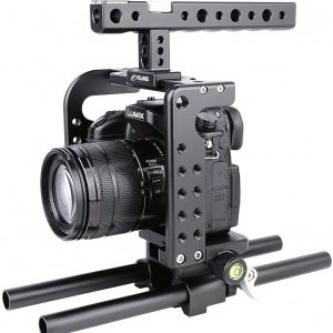 YELANGU YLG0906A fém kamera rig, cage Panasonic Lumix DMC-GH5 kamerához (DCA1845B)