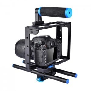 YELANGU YLG0107E fém kamera rig, cage DSLR kamerákhoz (S-DCA-1543B)