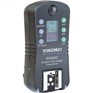 Yongnuo RF605C távkioldó vezeték nélküli adó-vevő készlet (Canon)