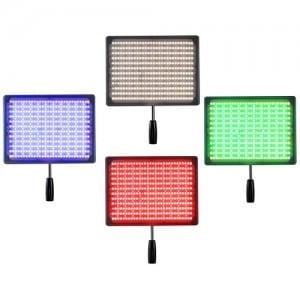 Yongnuo YN-600 RGB LED panel videólámpa (3200k-5500k)