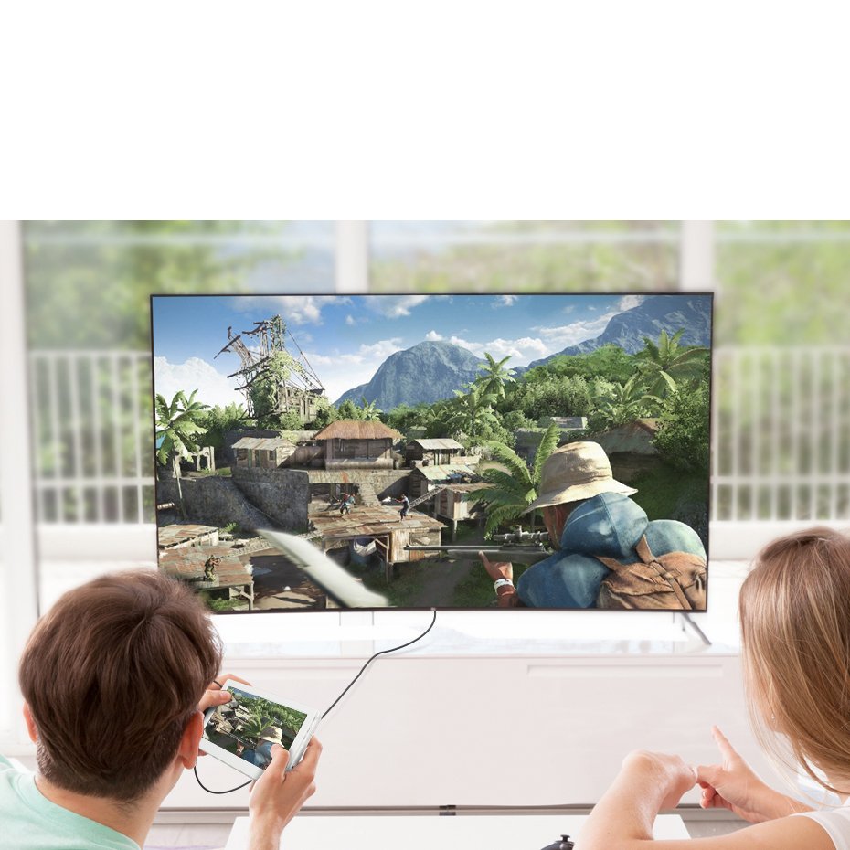 Ugreen HDMI - mini HDMI kábel 19 pin 2.0v 4K 60Hz 30AWG 1,5m fekete (11167)-3