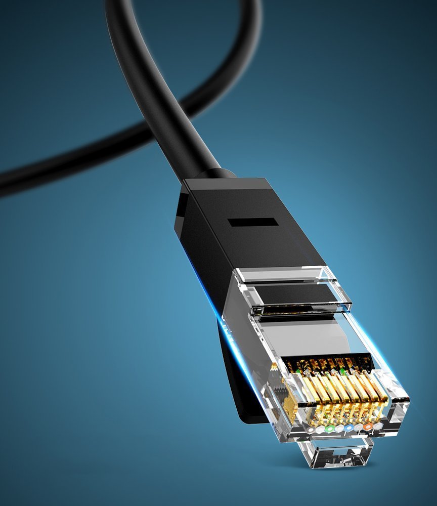 UTP hálózati kábel RJ45 Cat 6 UTP 1000Mbps 3m kék Ugreen Ethernet patchcord (NW102 11203)-5