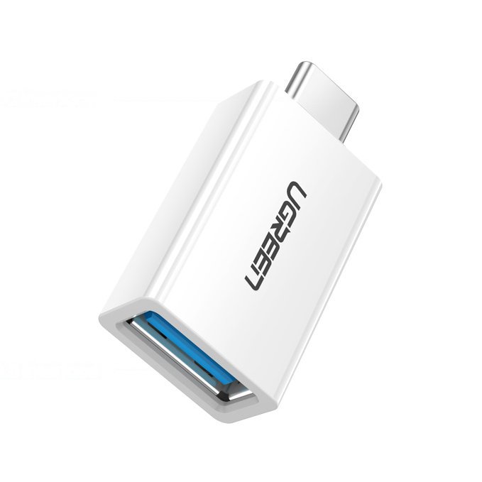 Ugreen USB 3.2 Gen 1 (aljzat) - USB Type-C (csatlakozóvég) OTG adapter fehér (30155)-1
