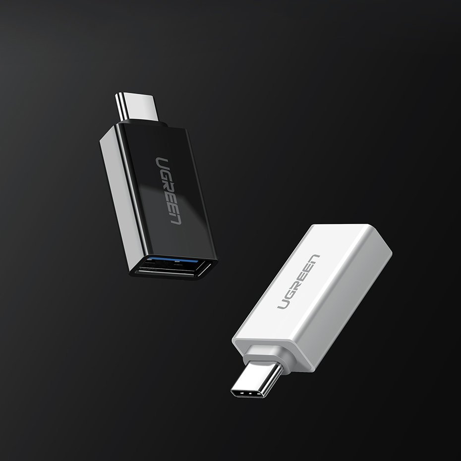Ugreen USB 3.2 Gen 1 (aljzat) - USB Type-C (csatlakozóvég) OTG adapter fehér (30155)-15
