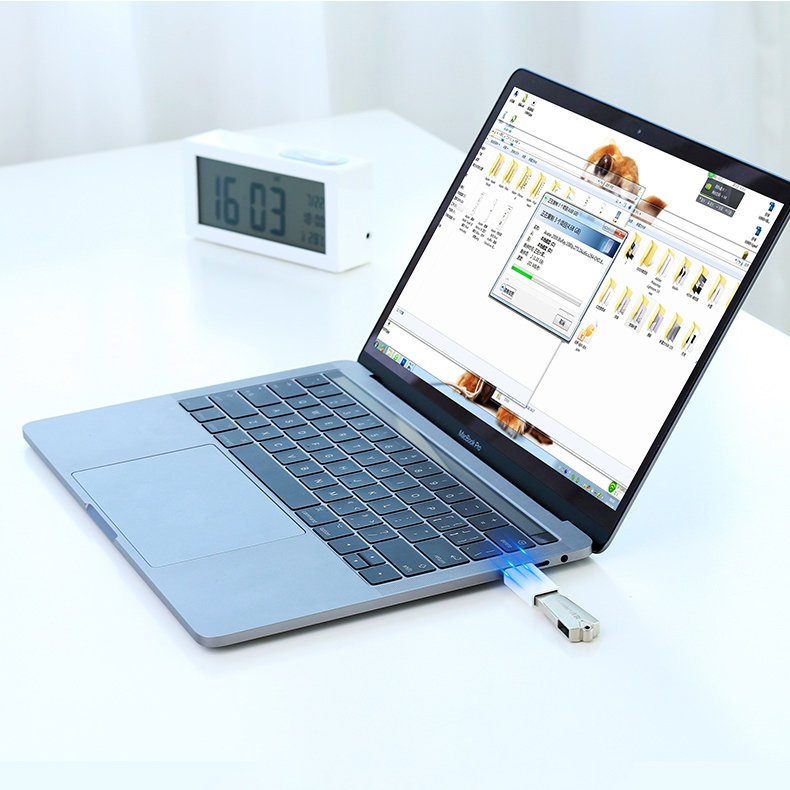 Ugreen USB 3.2 Gen 1 (aljzat) - USB Type-C (csatlakozóvég) OTG adapter fehér (30155)-6