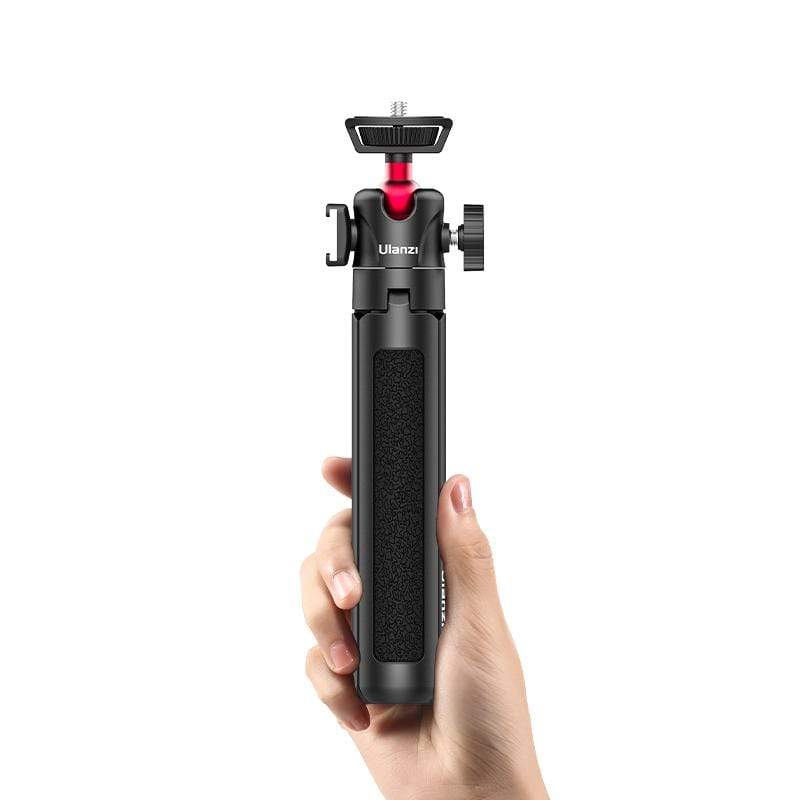 Ulanzi MT-16 állítható méretű mini tripod, asztali állvány, selfie bot 360 fokos gömbfejjel, 1/4-es csatlakozással (2052)-6