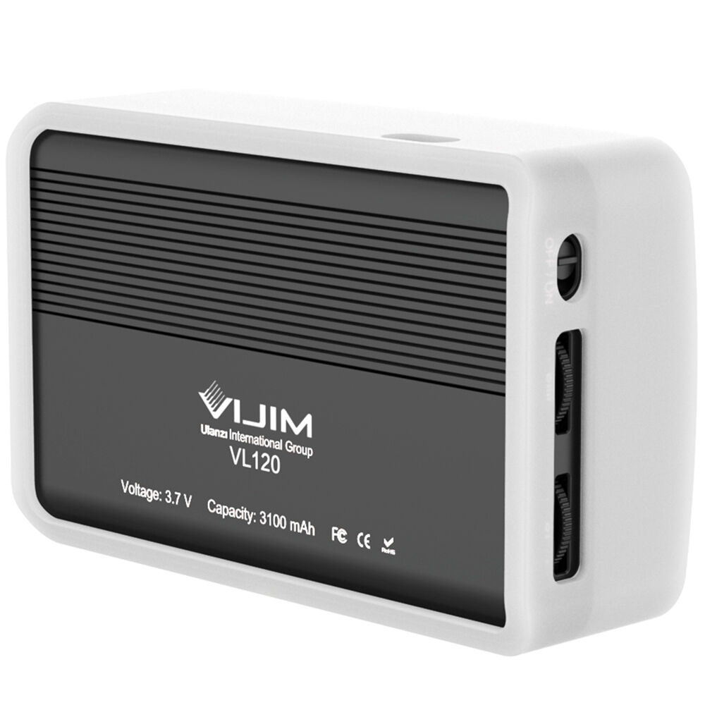 Ulanzi VIJIM VL120 LED világítás/videólámpa tapadókoronggal videókonferenciához (2176)-9