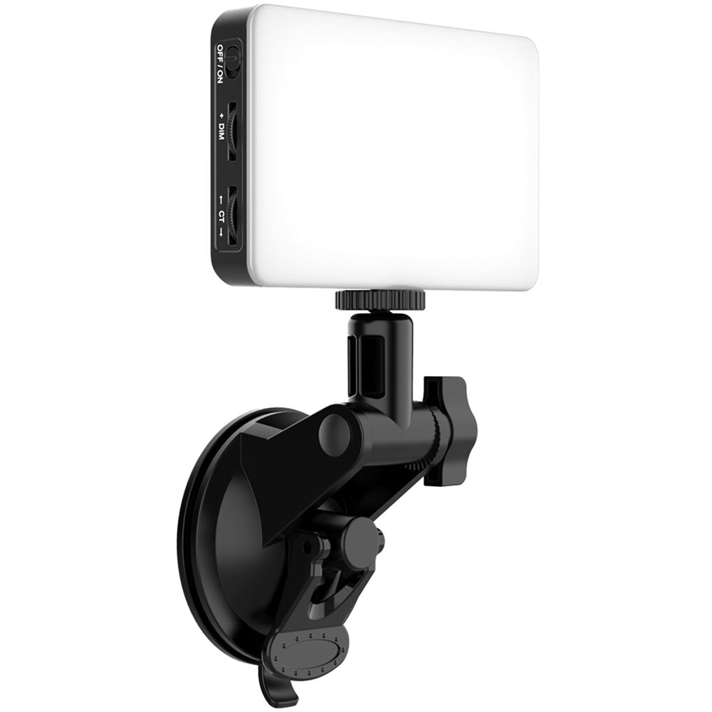 Ulanzi VIJIM VL120 LED világítás/videólámpa tapadókoronggal videókonferenciához (2176)-13