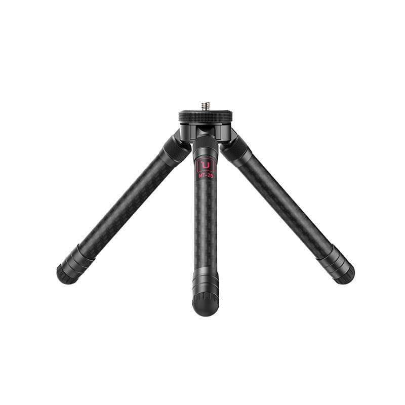 Ulanzi MT-28 állíthatú méretű mini karbon tripod, asztali állvány 1/4 csatlakozással-0