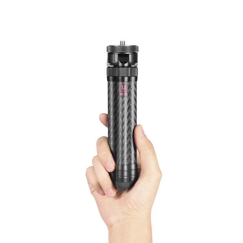 Ulanzi MT-28 állíthatú méretű mini karbon tripod, asztali állvány 1/4 csatlakozással-2