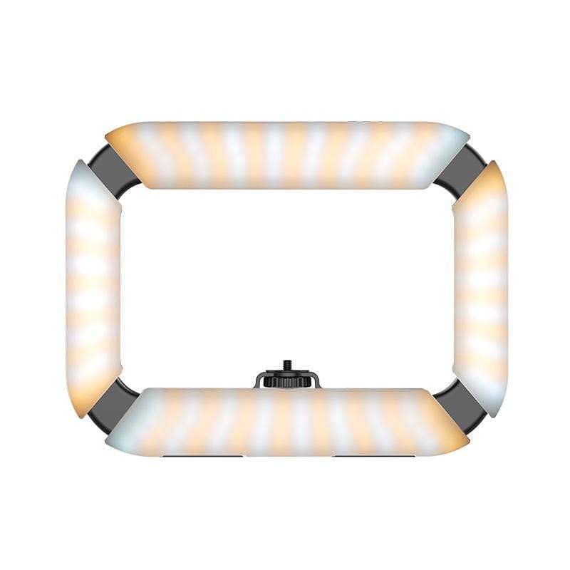 Ulanzi U200 vlogger rig, videós rig, LED világítás mobiltelefon tartóval, 1/4 csatlakozással, vakupapucs foglalattal (2245)-7