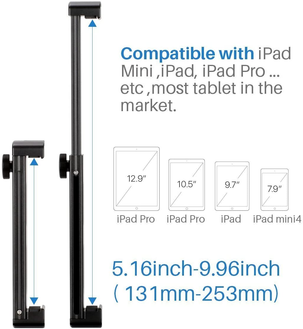 Ulanzi U-Pad Pro tablet tartó, rögzítő 1/4 csatlakozással és vakupapucs foglalattal, Arca Swiss (0685)-3