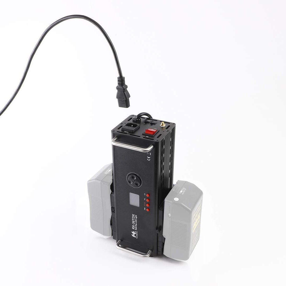 Falcon Eyes RX-36TDX II feltekerhető, hordozható LED videólámpa, világítás 250W 3000-5600K méhsejtráccsal-1