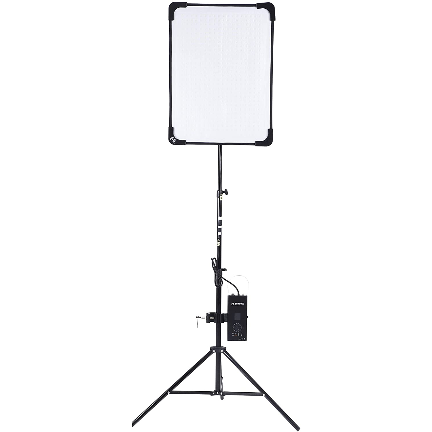 Falcon Eyes RX-18TDX II feltekerhető, hordozható LED videólámpa, világítás 100W 3000-5600K méhsejtráccsal-0