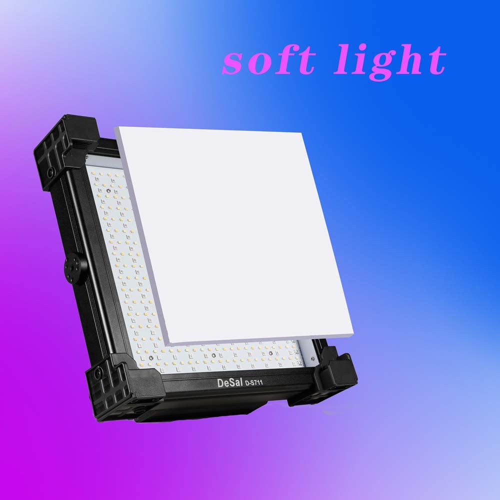 Falcon Eyes DeSal D-S711 II 100W RGB LED panel, videólámpa, világítás 3000-5600K-17