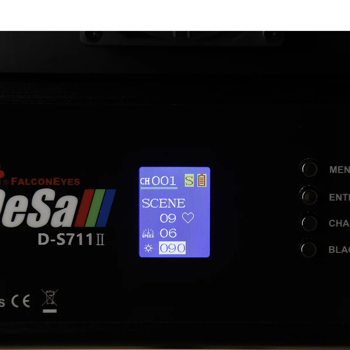 Falcon Eyes DeSal D-S711 II 100W RGB LED panel, videólámpa, világítás 3000-5600K-4