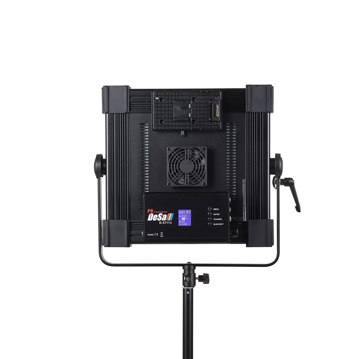 Falcon Eyes DeSal D-S711 II 100W RGB LED panel, videólámpa, világítás 3000-5600K-6