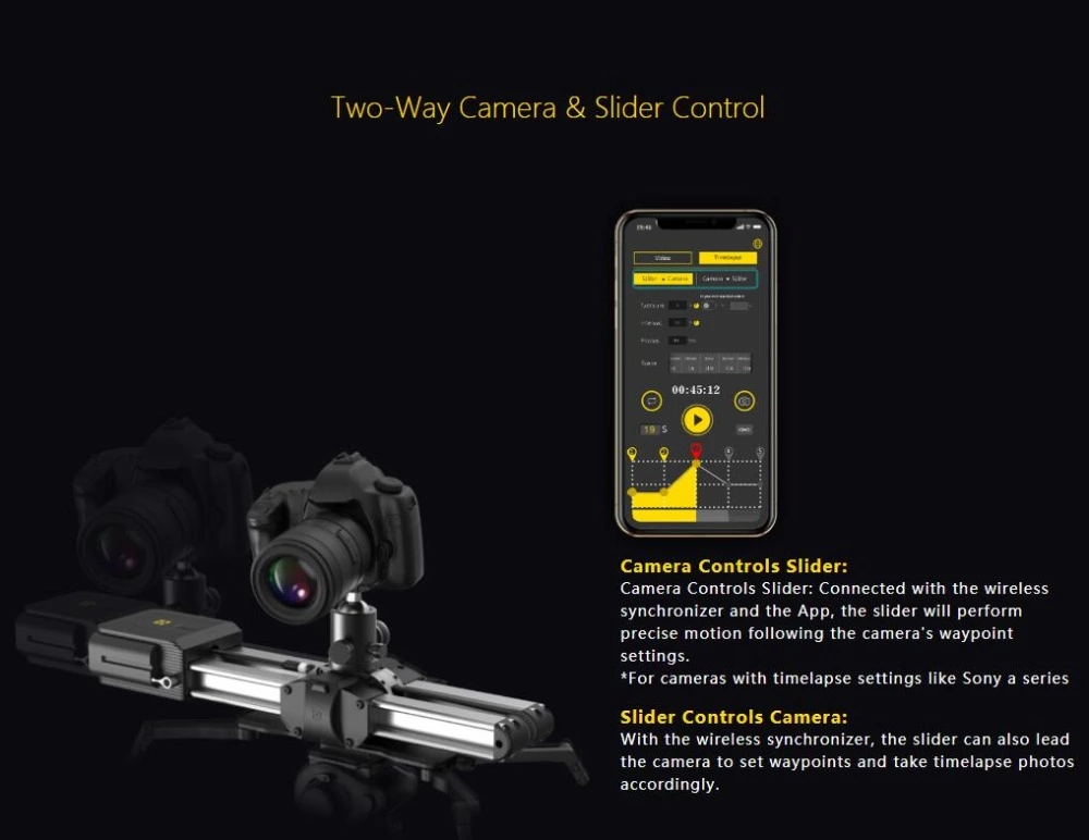  Zeapon Motorized Micro 2 Motoros Kamera Slider -2