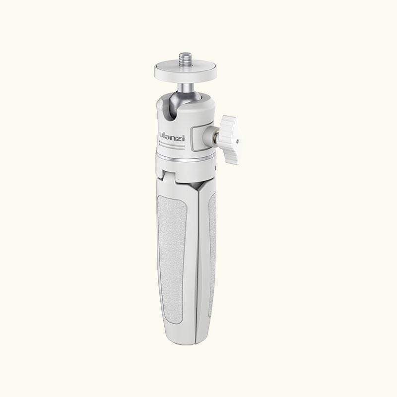 ULANZI MT-08 fehér állítható méretű mini tripod, asztali állvány 360 fokos gömbfejjel, 1/4-es csatlakozással (2014)-2