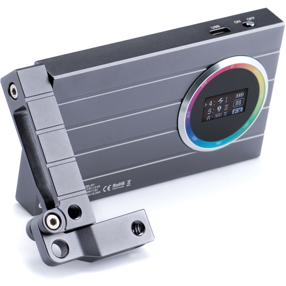 Godox M1 RGB Mini Creative LED videólámpa, világítás 13W 2500-8500K-20