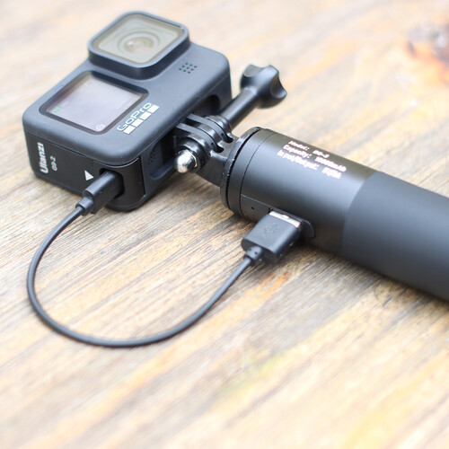 ULANZI BG-3 akkumulátor grip, markolat 10.000mAh powerbank 1/4 csatlakozással, Type-C (2066)-13