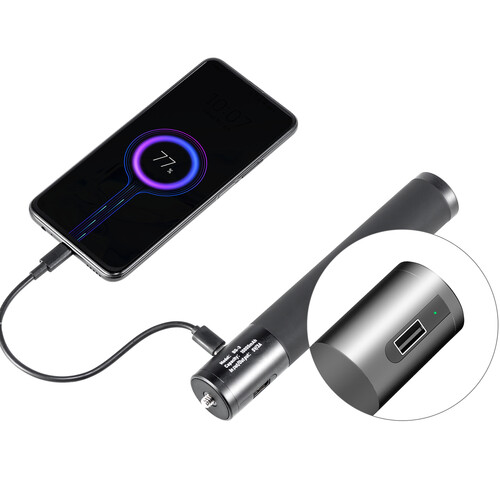 ULANZI BG-3 akkumulátor grip, markolat 10.000mAh powerbank 1/4 csatlakozással, Type-C (2066)-12