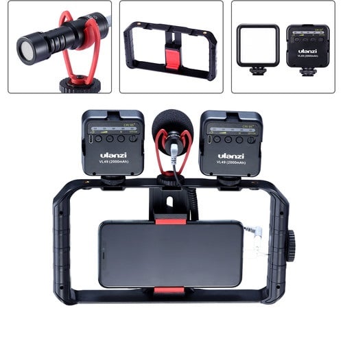 Ulanzi Vlogging Video Kit 4 mobiltelefonhoz (1916)-0