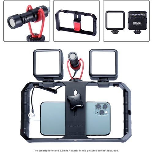 Ulanzi Vlogging Video Kit 4 mobiltelefonhoz (1916)-8