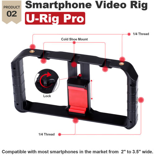 Ulanzi Vlogging Video Kit 4 mobiltelefonhoz (1916)-6