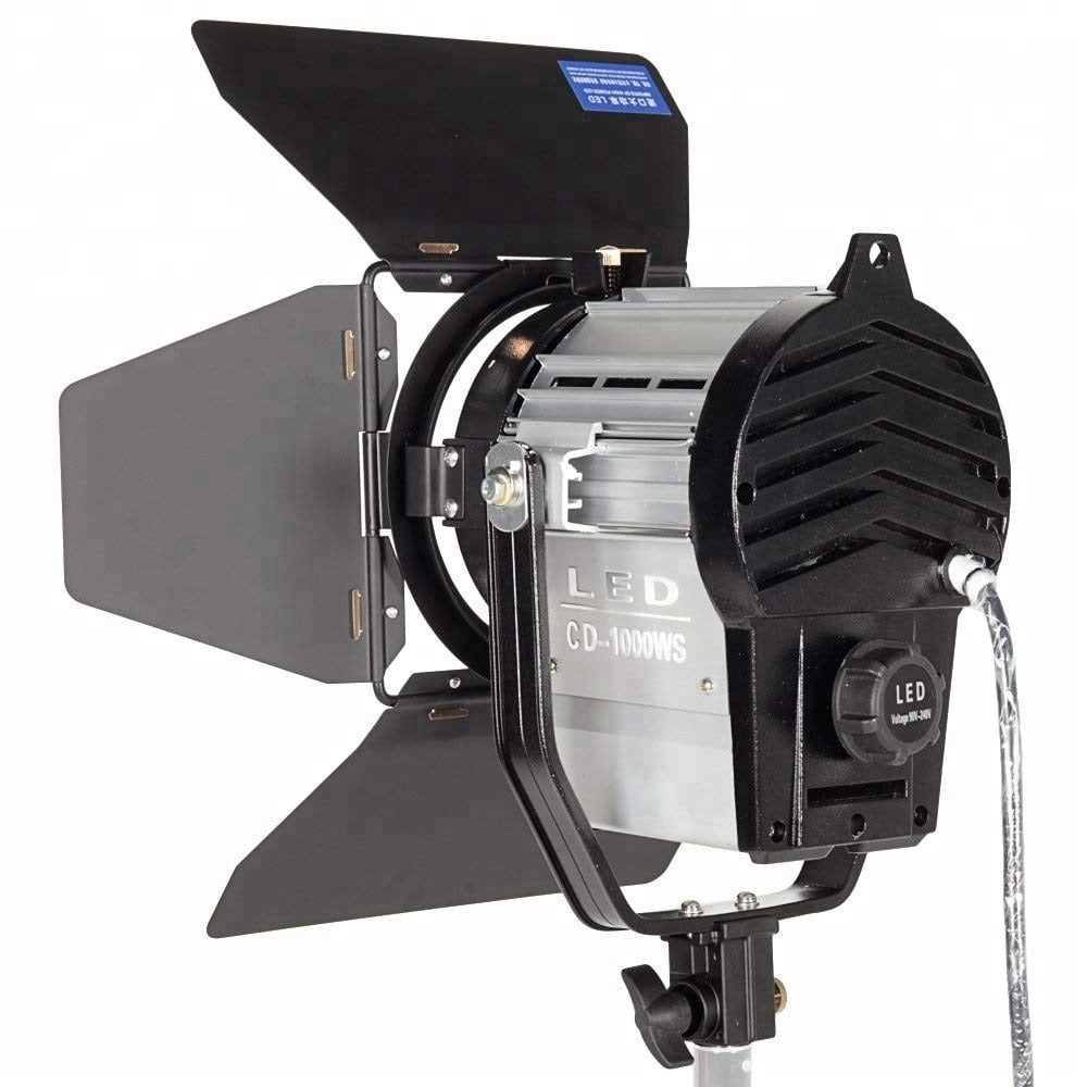 LED stúdió lámpa, világítás 100W 3200-5500K fényterelővel (CD-1000WS)-4
