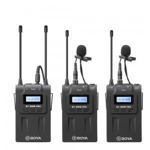 BOYA BY-WM8 Pro-K2 UHF vezeték nélküli dupla szett (1+2)
