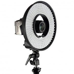 Falcon Eyes DVR-300DVC LED körfény, körlámpa fényképezőhöz 3000-7000K