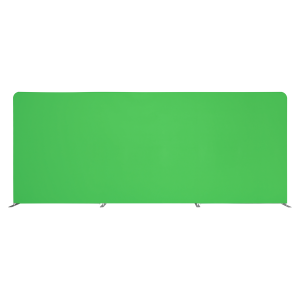 Chroma Key, Green Screen zöld háttér állvánnyal 2.5x6m