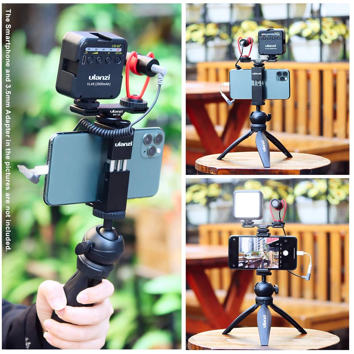 ULANZI Vlogging Video Kit 5 mobiltelefonhoz-5
