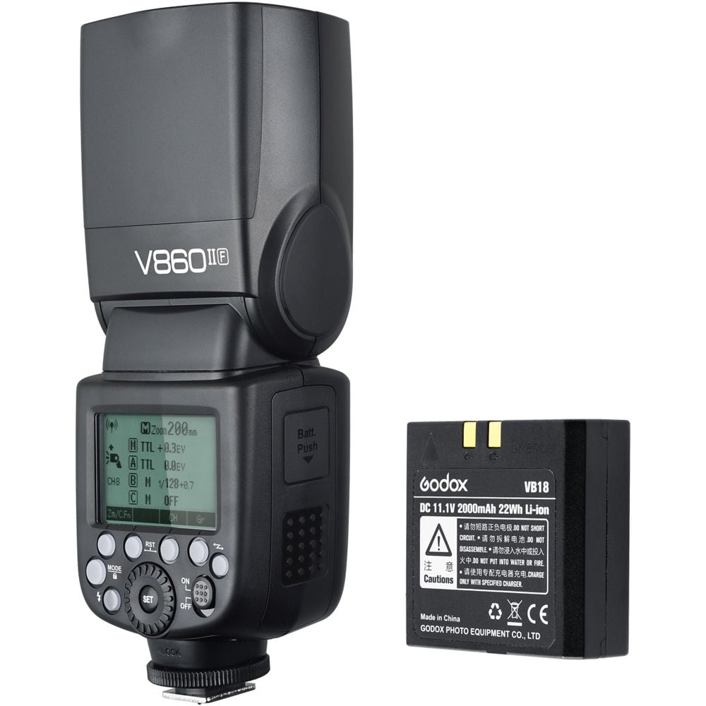 Godox V860II-F akkumulátoros rendszervaku (Fujifilm)-0