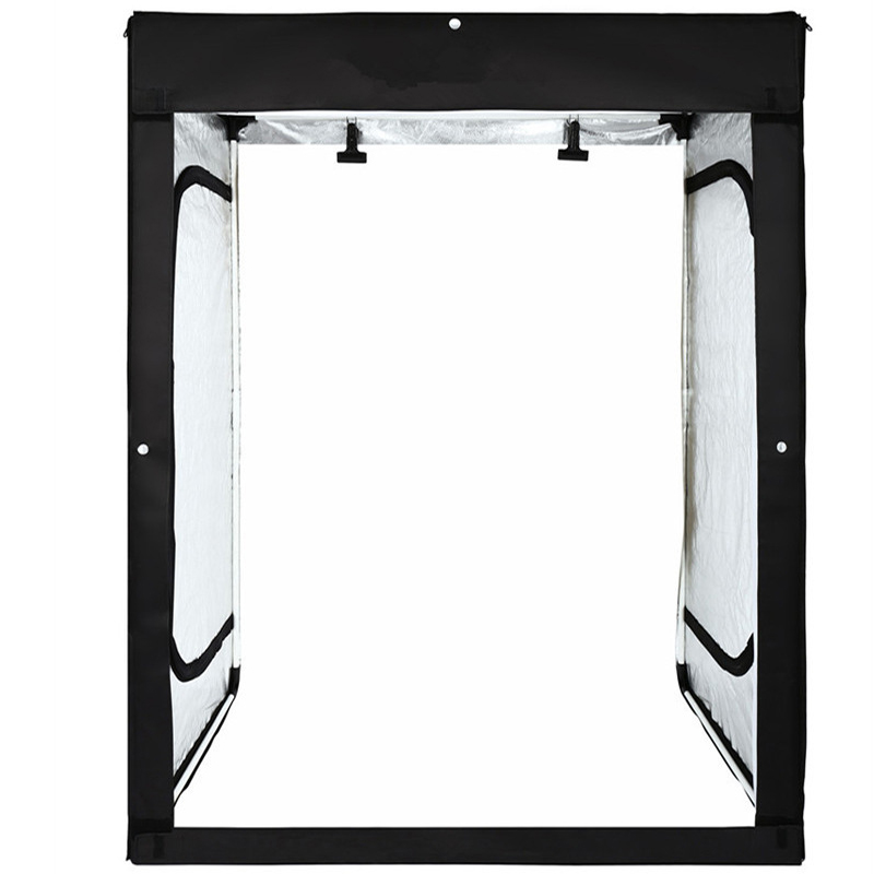Fotódoboz, fotosátor 120x100x200cm 3db háttérrel 240W LED, hordozható fotostudio-1