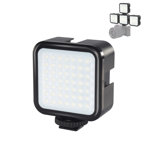 PULUZ 49 3W mini LED videólámpa fekete (PU529B)-0