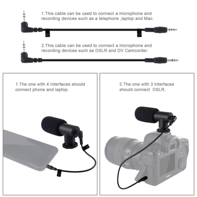 PULUZ 4in1 Vlogger kit mobiltelefonhoz (PKT3095R)-6