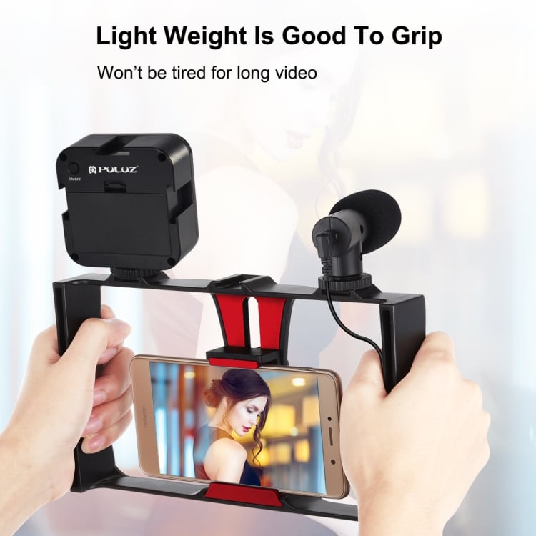 PULUZ 4in1 Vlogger kit mobiltelefonhoz (PKT3095R)-8