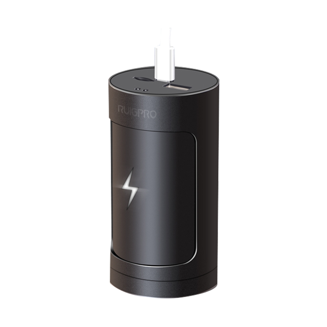 RUIGPRO Power Bank, USB-s akkumulátor töltő GoPro 8/7/6/5 szériához három foglalattal, microSD és SD kártyaolvasó-10