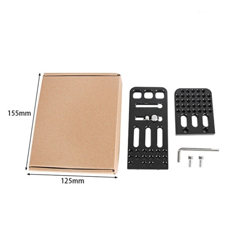 BEXIN L130A L bracket, L konzol 1/4-es furatokkal-3