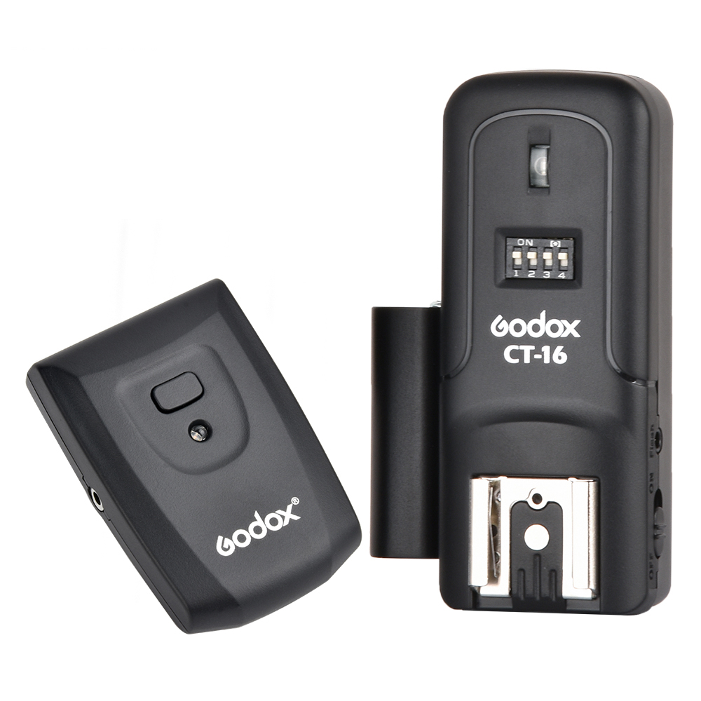 Godox CT-16 vezeték nélküli vakukioldó, távkioldó szett (adó, vevő)-3