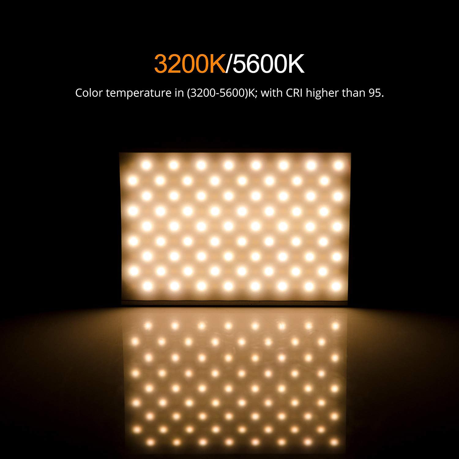 Tolifo PT-15B Pro Bi-Color 3200-5600K videólámpa 15W-5