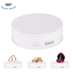 PULUZ 360 fokos termékforgató 15cm fehér