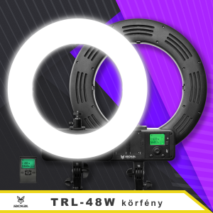 Jackal TRL-48W LED körfény, körlámpa, ringlight