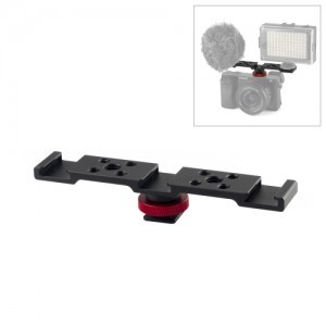 PULUZ PU523B vakupapucs elosztó adapter fekete-piros
