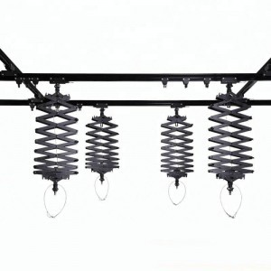 Pantograph fali sínes rendszer spigot fejjel